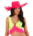 Straw Gringo Hat 4 Colors Ass.