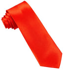 Satin Red Tie