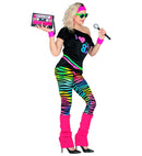 The 80S Fashion  Sleeveless T-Shirt, Leggings, Leg Warmers, Headband, 2 Wristbands 