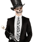 Satin Skulls Tie