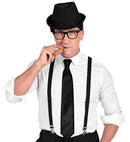 Satin Black Tie