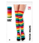 Rainbow Over The Knee Socks  Heavy Quality 