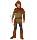 Robin Of Sherwood  Coat, Arm Guard, Hooded Capelet, Belt, Boot Covers 