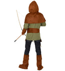 Robin Of Sherwood  Coat, Arm Guard, Hooded Capelet, Belt, Boot Covers 