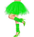 Neon Green Tutu With Inner Pocket For Led Lights