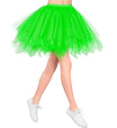 Neon Green Tutu With Inner Pocket For Led Lights