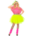 Neon Yellow Tutu With Inner Pocket For Led Lights