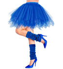 Blue Tutu With Inner Pocket For Led Lights