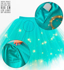 Azure Tutu With Inner Pocket For Led Lights