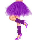 Purple Tutu With Inner Pocket For Led Lights