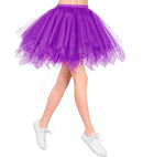 Purple Tutu With Inner Pocket For Led Lights