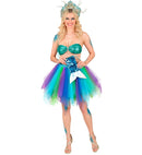 Blue-Azure-Green-Purple Tutu With Inner Pocket For Led Lights