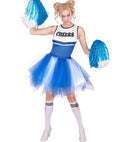 White-Blue Tutu With Inner Pocket For Led Lights