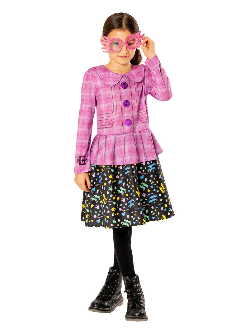 Luna Lovegood Girls Harry Potter Costume with Glasses