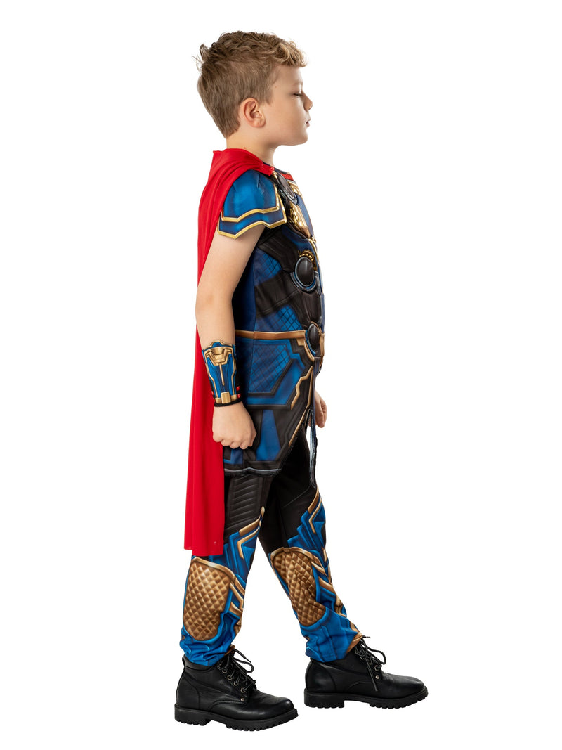 Thor Kids Deluxe Love and Thunder Costume 4 MAD Fancy Dress