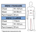 Size Chart Obi Wan Kenobi Costume Deluxe Adult TV Show