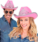 Pink Party Cowgirl Hat With Tiara