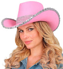 Pink Party Cowgirl Hat