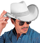 White Party Cowgirl Hat