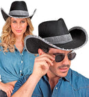 Black Party Cowgirl Hat