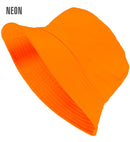 Neon Orange Bucket Hat