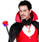 Blinking Light Ruby Cane 88 Cm - Activated By Shaking