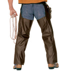 Leather Look Cowboy Chaps