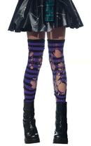 Purple Striped Tights Costume_1 rub-30265NS