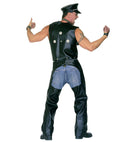 Leather Look Rocker / Biker Chaps
