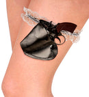 Leg Garter With Gun & Holster