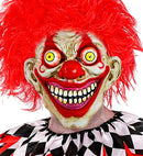 Mask Goggly Eyes Horror Clown Pvc