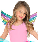 Multicolor Fabric Wings 43X22 Cm