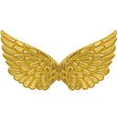Gold Fabric Wings 57X26 Cm