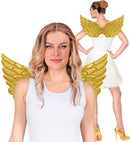 Gold Fabric Wings 57X26 Cm