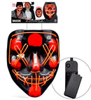 Red Led Scary Mask