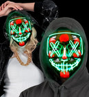 Green Led Scary Mask