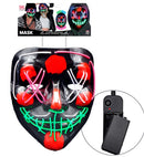 Colored Led Scary Mask