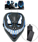 Blue Led Monster Mask