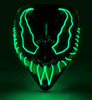 Green Led Monster Mask