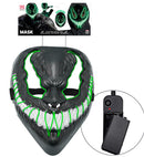 Green Led Monster Mask