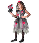 Roses Skeleton  Dress, Headpiece  