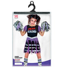 Zombie Cheerleader  Dress, Socks, Pom Poms  