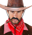 Set Of 6 Cowboy Moustaches