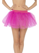 Adult Tutu Underskirt Fuchsia Hot Pink 4 Layers 30cm Long 3