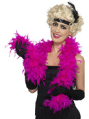 Feather Boa Fuchsia 50g 150cm Adult Costume Accessory 1