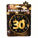 30th Birthday Badge Milestone Celebration 1