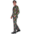 Dia De Los Muertos Party Fashion Suit  Jacket, Pants 