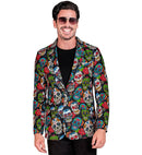 Dia De Los Muertos Party Fashion Jacket  Jacket 