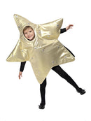 Christmas Star Costume Kids Gold Tabbard 1