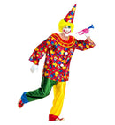 Funny Clown  Coat With Collar, Pants, Hat 
